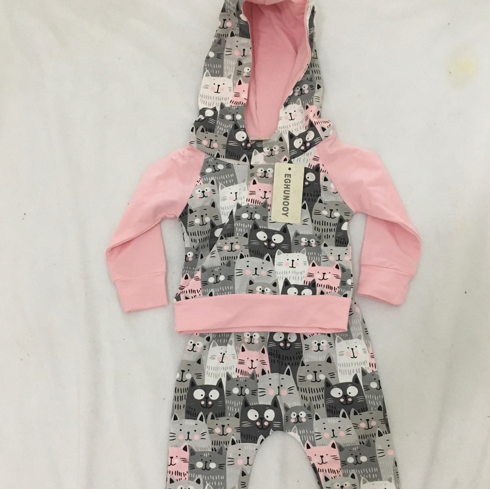 EGHUNOOY Baby Girl Matching Set - Picture 4 of 13